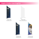 20ft Magnetic Modular Fabric Displays - U Shape