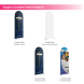 20ft Magnetic Modular Fabric Displays - U Shape Curved