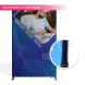 20ft Magnetic Modular Fabric Displays - 4 Curved L-Shape Sections