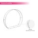 3D Moon Shaped Fabric Media Wall Ensures Durability BBEXPO3DMOON03_3_BOS