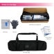 6.5ft Magnetic Modular Fabric Display - Curved Shape