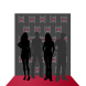 8 ft x 8 ft Step and Repeat Adjustable Banner Stands