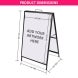 Barber Shop Metal A Frames