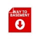 Directional Clear Window Decals