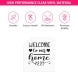 Home Clear Window Decals
