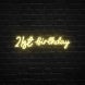 21st Birthday Neon Sign