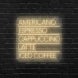 Coffee Menu Neon Sign