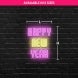 Happy New Year Bold Neon Sign