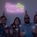 Happy New Year Star Neon Sign