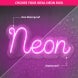 Happy New Year Traingle Neon Sign