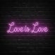Love Is Love Neon Sign
