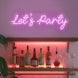 Let's Party Neon Sign