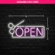 Salon Open Neon Sign