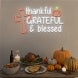 Thankful Grateful And Blessed Neon Sign