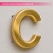 Aluminium Letters and Numbers Stud Mounting for Secure Floating Look
