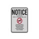 National Park Service Drone Liability Aluminum Sign (Reflective)