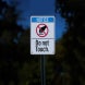 ANSI Do Not Touch Aluminum Sign (Reflective)