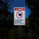 Pacemaker Wearers Do Not Enter Aluminum Sign (Reflective)