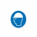 Wear Hard Hat Decal (Non Reflective)