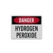 Hydrogen Peroxide Aluminum Sign (Reflective)