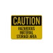 Hazardous Material Storage Area Aluminum Sign (Reflective)