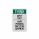PPE Safety Protection Equipment Aluminum Sign (Reflective)