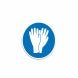 Wear Gloves Decal (Non Reflective)