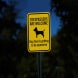 Trespassers Are Welcome Aluminum Sign (Reflective)