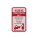 Permit Parking Aluminum Sign (Reflective)