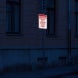 No Parking, Violators Towed Away Aluminum Sign (HIP Reflective)
