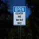 Retail Service Aluminum Sign (Reflective)