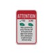 Help Us Preserve The Grass Aluminum Sign (Reflective)