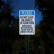 Do Not Leave Valuables In Plain View Aluminum Sign (Reflective)