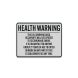 Arkansas No Smoking Aluminum Sign (Reflective)