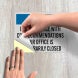 Our Office Is Temporarily Closed Aluminum Sign (Reflective)