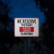 Right To Refuse Services Aluminum Sign (Reflective)
