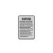 Arkansas Agritourism Liability Aluminum Sign (Reflective)