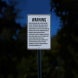 Arkansas Agritourism Liability Aluminum Sign (Reflective)