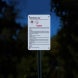 Chemical Danger Hydrofluoric Acid Aluminum Sign (Reflective)