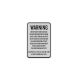 South Carolina Agritourism Liability Aluminum Sign (Reflective)