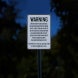 South Carolina Agritourism Liability Aluminum Sign (Reflective)