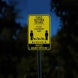 Please Keep Your Distance Aluminum Sign (Reflective)