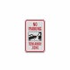 No Parking Tow Away Zone Aluminum Sign (EGR Reflective)