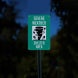 Severe Weather Shelter Area Aluminum Sign (Reflective)