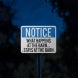 What Happens At Barn Stays At Barn Aluminum Sign (Reflective)