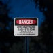 Laser Maintenance Class 4 Aluminum Sign (Reflective)
