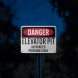OSHA Elevator Pit Authorized Personnel Only Aluminum Sign (Reflective)