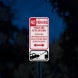Active Driveway Do Not Block Aluminum Sign (Diamond Reflective)