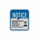 Under Camera Surveillance Aluminum Sign (Reflective)
