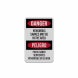 Bilingual OSHA Venomous Snakes Area Aluminum Sign (Reflective)